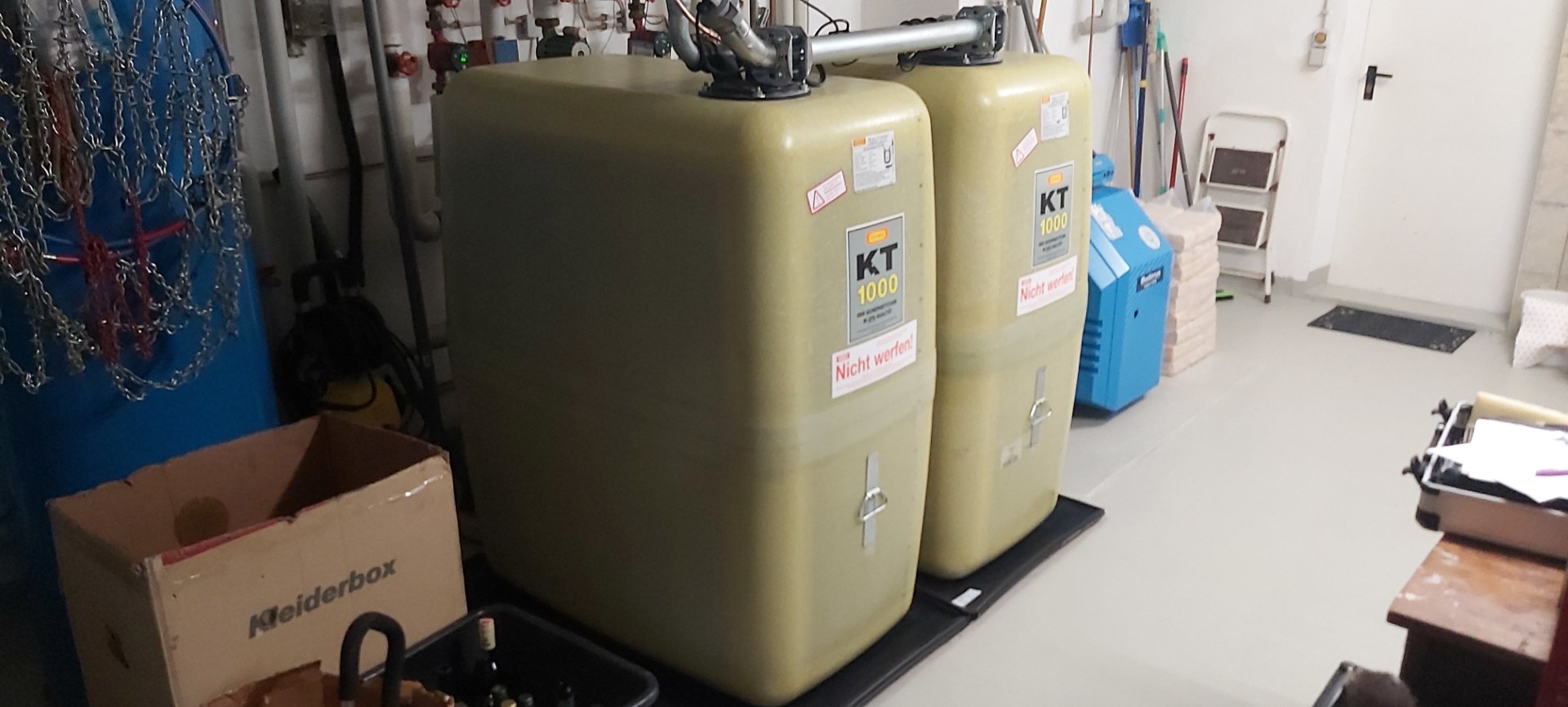 Gutachter Heizöltank Sachverständiger AwSV Prüfen WHG Heizöl Tank Biogasanlage Güllebehälter